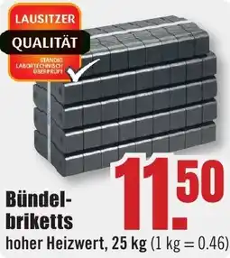 B1 Discount Baumarkt Bündelbriketts Angebot