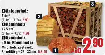 B1 Discount Baumarkt Anfeuerholz Angebot