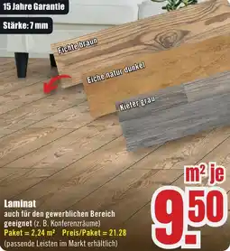 B1 Discount Baumarkt Laminat Angebot