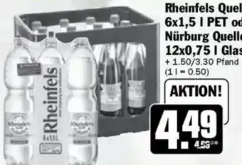 HIT Rheinfels Quelle oder Nürburg Quelle Angebot