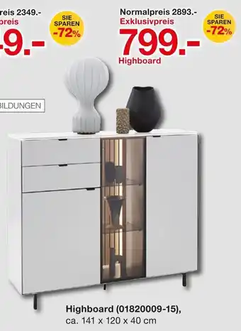 Möbelzentrum Pforzheim Dieter knoll highboard Angebot