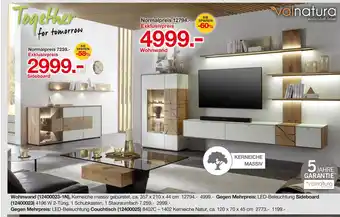 Möbelzentrum Pforzheim Valnatura wohnwand Angebot