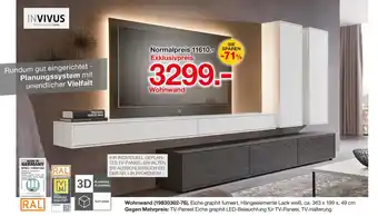 Möbelzentrum Pforzheim Invivus wohnwand Angebot