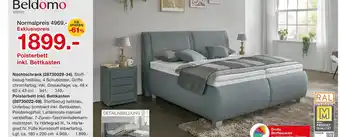 Möbelzentrum Pforzheim Beldomo polsterbett inkl. bettkasten Angebot