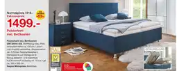 Möbelzentrum Pforzheim Polsterbett inkl. bettkasten Angebot