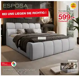 Möbelzentrum Pforzheim Esposa polsterbett Angebot