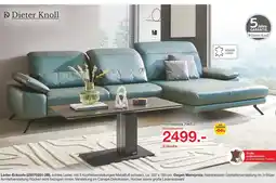 Möbelzentrum Pforzheim Dieter knoll leder-ecksofa Angebot