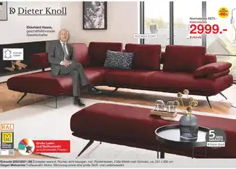 Möbelzentrum Pforzheim Dieter knoll ecksofa Angebot