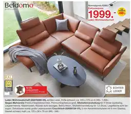 Möbelzentrum Pforzheim Beldomo leder-wohnlandschaft Angebot