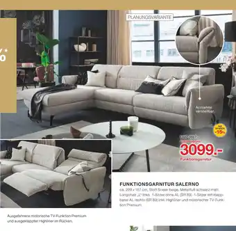 Möbelzentrum Pforzheim Funktionsgarnitur salerno Angebot