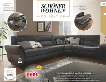 Möbelzentrum Pforzheim Schöner wohnen funktionsgarnitur salerno Angebot
