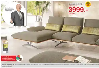 Möbelzentrum Pforzheim Dieter knoll ecksofa Angebot