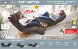 Möbelzentrum Pforzheim Koinor free motion 2-sitzer sofa Angebot
