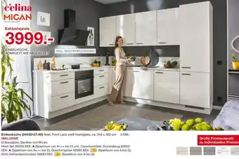 Möbelzentrum Pforzheim Mican, c´elina einbauküche noel Angebot