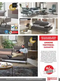 Möbelzentrum Pforzheim Johann jakob leder-sofa 3 sitzig Angebot