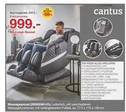 Möbelzentrum Pforzheim Cantus massagesessel Angebot