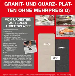 Möbelzentrum Pforzheim Granit- und quarz-arbeitsplatte Angebot