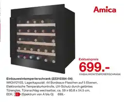 Möbelzentrum Pforzheim Amica einbauweintemperierschrank wk341210s Angebot