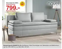 Möbelzentrum Pforzheim Novel boxspringsofa Angebot