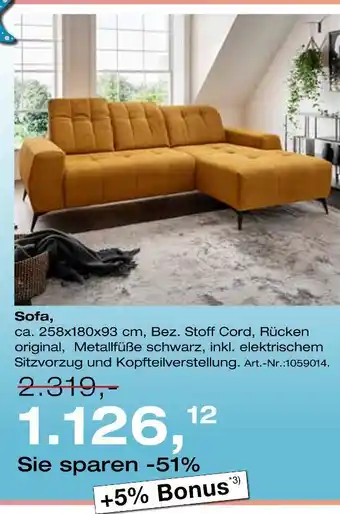 Möbel Inhofer Sofa Angebot