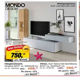 Möbel Inhofer Mondo wohnprogramm Angebot