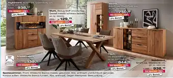 Möbel Inhofer Speisezimmer Angebot