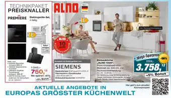 Möbel Inhofer Alno, siemens einbauküche 1000 Angebot