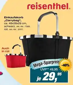 Möbel Inhofer Reisenthel einkaufskorb „carrybag“ Angebot