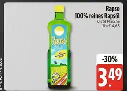 Edeka Rapso 100% reines rapsöl Angebot