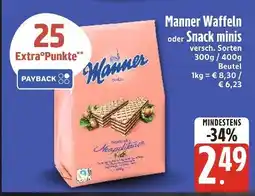 Edeka Manner waffeln Angebot
