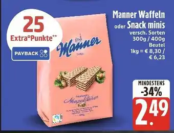 Edeka Manner waffeln Angebot