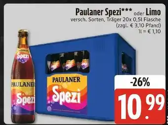 Edeka Paulaner spezi Angebot