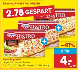 Netto Marken-Discount Dr. oetker bistro baguettes Angebot