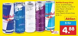 Netto Marken-Discount Red bull energy drink Angebot