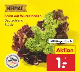 Netto Marken-Discount Heimat salat mit wurzelballen Angebot