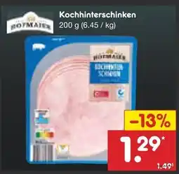 Netto Marken-Discount Hofmaier kochinterschinken Angebot