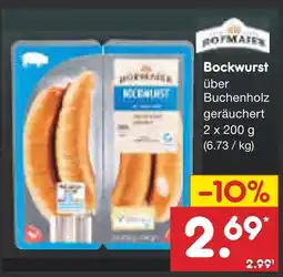 Netto Marken-Discount Bockwurst Angebot