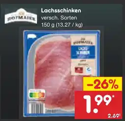 Netto Marken-Discount Hofmaier lachsschinken Angebot