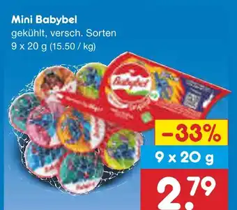 Netto Marken-Discount Babybel mini babybel Angebot