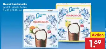 Netto Marken-Discount Quarki quarksnacks kokos Angebot