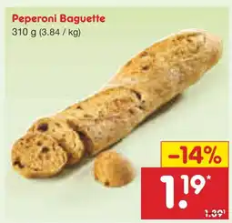 Netto Marken-Discount Peperoni baguette Angebot