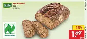 Netto Marken-Discount Biobio bio-vitalbrot Angebot