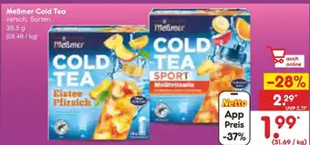 Netto Marken-Discount Meßmer cold tea Angebot