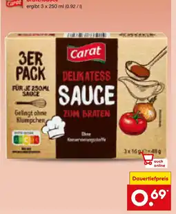 Netto Marken-Discount Carat bratensauce Angebot