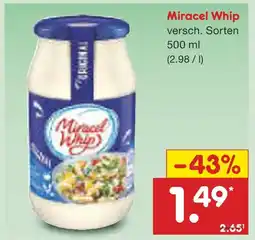 Netto Marken-Discount Miracel whip miracel whip Angebot