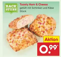 Netto Marken-Discount Backstube toasty ham & cheese Angebot