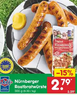Netto Marken-Discount Wolf nürnberger rostbratwürste Angebot