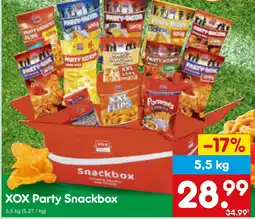 Netto Marken-Discount Xox party snackbox Angebot