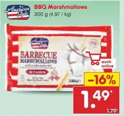 Netto Marken-Discount American style bbq marshmallows Angebot