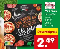 Netto Marken-Discount Mondo italiano mini pizza Angebot